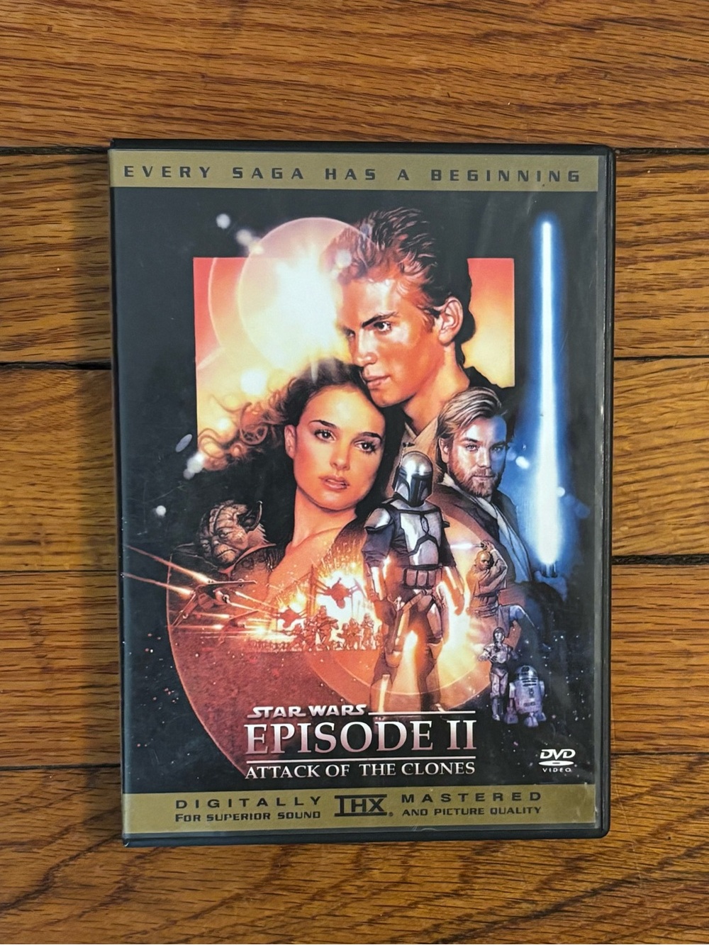 Star Wars Episode II: Attack of the Clones DVD - Black